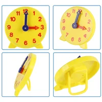 Children Montessori Clock Educational Toys Hour Minute Second Cognition Colorful Clocks Toys Kids Early Preschool Teaching Aids 2