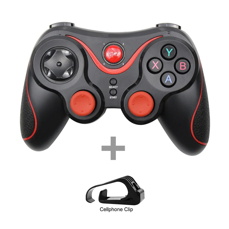 Support Bluetooth T3/X3 Wireless Joystick Gamepad PC Game Controller Gaming Remote Control For Win 7/8/10 For Smart Phone/TV Box 