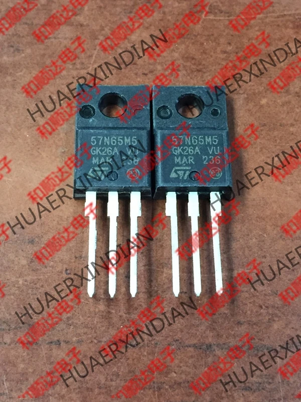 20 шт./лот STF57N65N5 TO-220F 600V 40A
