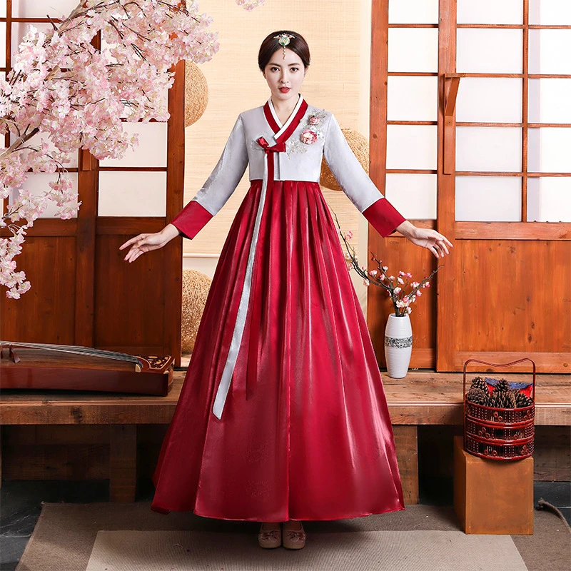 Korean Traditional Dress Korean Hanbok Women Hanbok Dress Korean