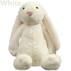 Animales de peluche suaves de muchos tamaños para niños, conejo de orejas largas para dormir, lindo juguete de dibujos animados, muñecos de animales, regalo de cumpleaños