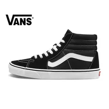 Оригинальные VANS SK8-HI мужские и женские ботинки для скейтборда Классические высокие Удобные Модные трендовые износостойкие VN000D5IB8C