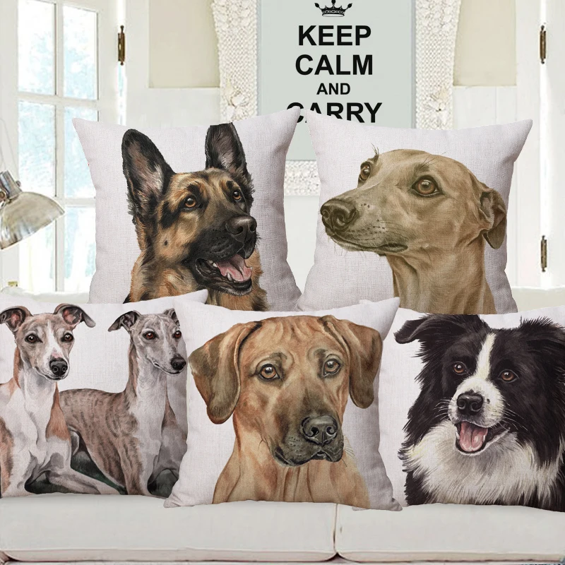 German Shepherd Cushion Shepherd Cushion Cover German Shepherd