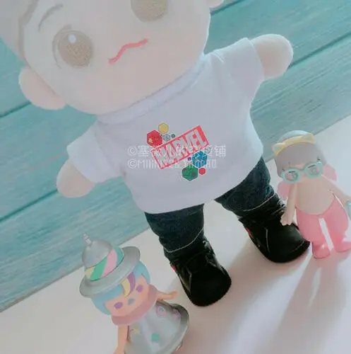 Ручная работа Kpop EXO XOXO Park Chanyeol кукольная одежда Милая футболка мягкая Подарочная игрушка ограниченная креативная редкая