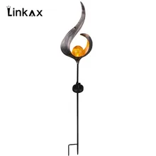 Солнечный пламенный светильник светодиодный светильник для газона садовый светильник s водонепроницаемый открытый садовый двор лужайка пейзаж лампа