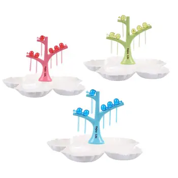 

Partition Branch Plate Candy Dish Durable Fruit Melon Tray Creative Sturdy Beautiful Snack Tray Gift