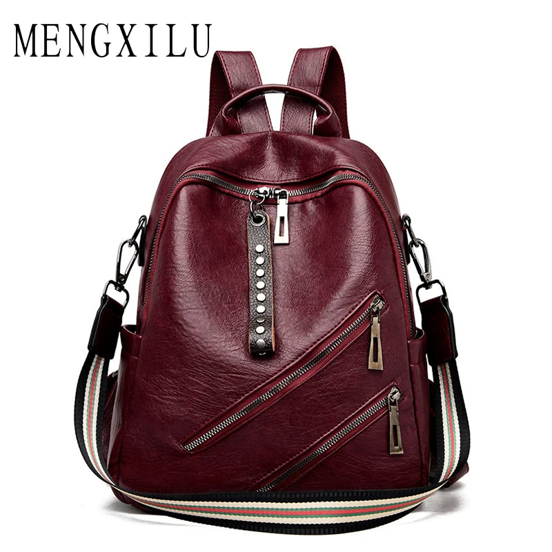 

Vintage Backpacks for Women 2020 High Quality Genuine Leather Female Backpack Large Capacity Retro Ladies Bags Mochila Feminina
