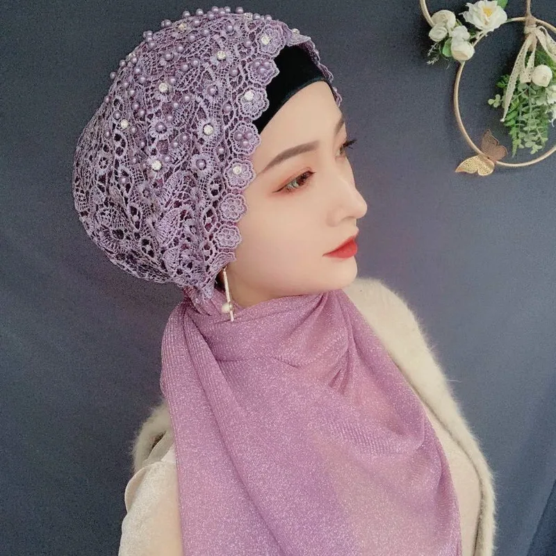 Новый хит сезона модные мусульманских женщин Hijaber головной платок и девочек