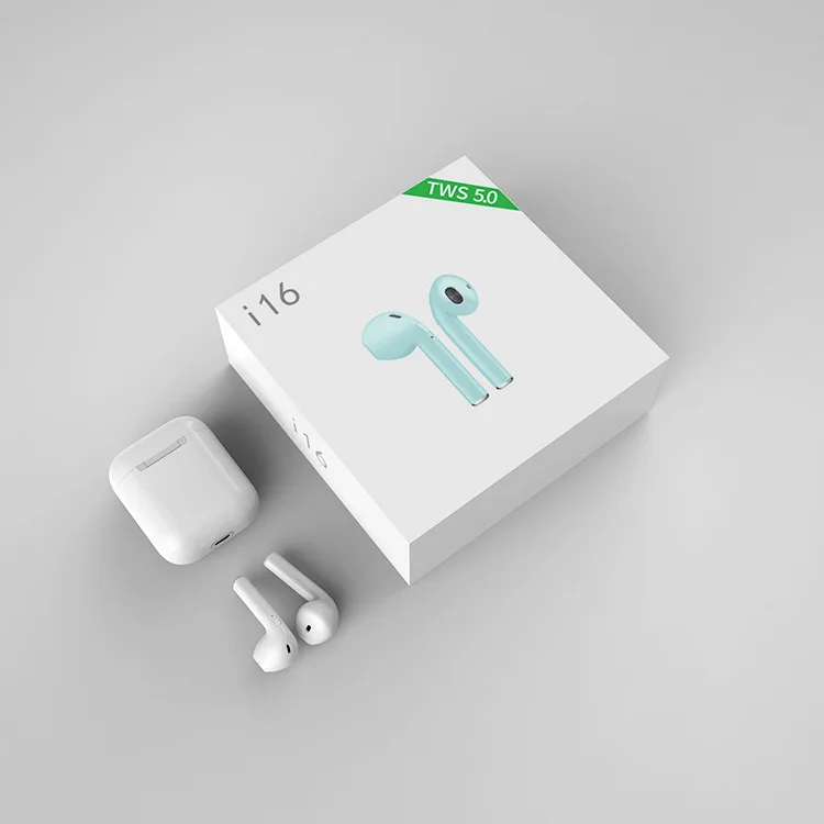 

Original 1:1 i16 TWS Wireless Earphones 5.0 Bluetooth earphone for iphone xiaomi pk i10 i12 i13 i14 i15 tws