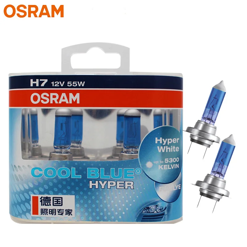 Галогенная фара головного света OSRAM H7 5300K оригинальная Подлинная Автомобильная