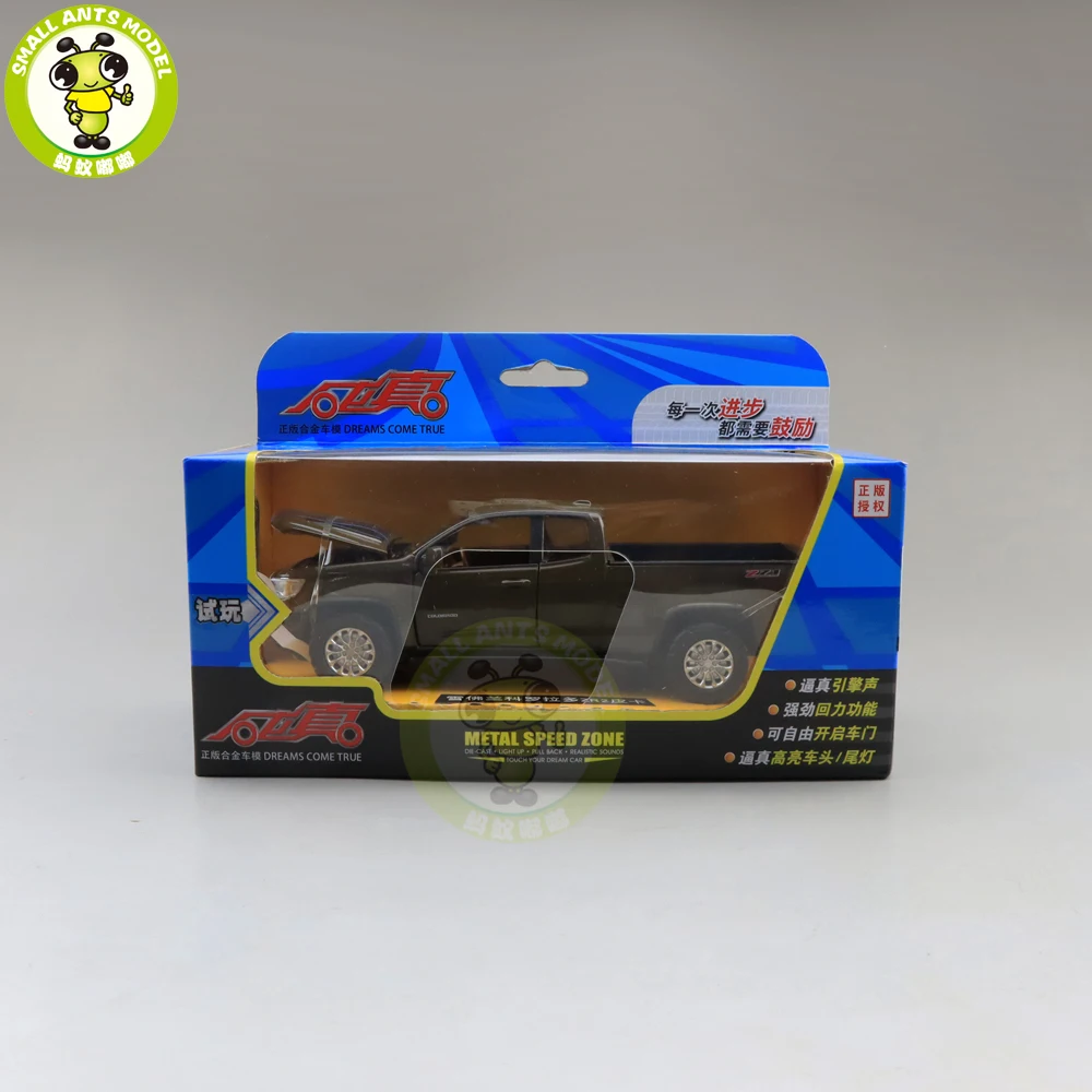 1/31 Chevrolet COLORADO Pickup Diecast Car Truck Model toys kids Boys Gifts