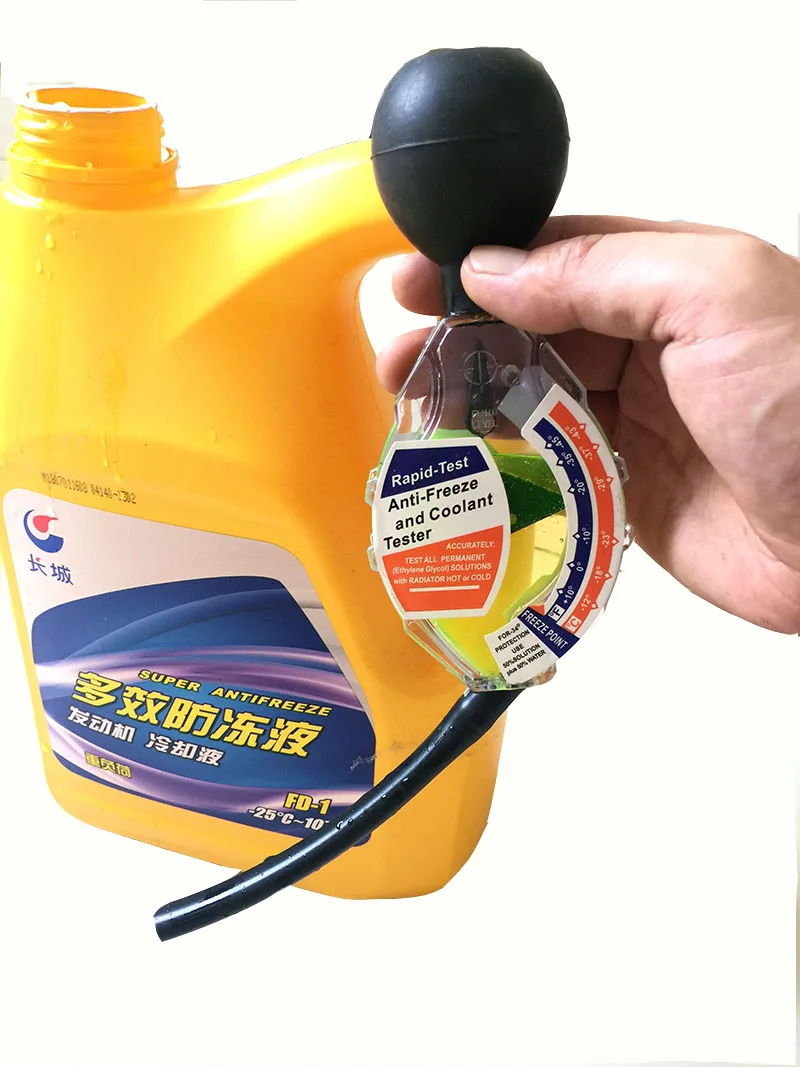 NST Tester High Accuracy Dial Type Anti-Freeze Coolant Tester Car Battery Liquid Densitometer 6/12/24V