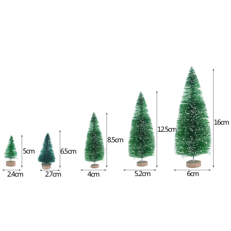 5/6. 5/8. 5/12. 5 см красочная мини Рождественская елка Снежный Мороз маленькая сосна Новогодняя Рождественская елка вечерние настольные украшения Рождественский орнамент Navidad