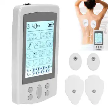 

Multi-Functional TENS Physiotherapy Machine Muscle Stimulator Pain Relief Pulse Massager 16 Modes Treatments Tool Health Care