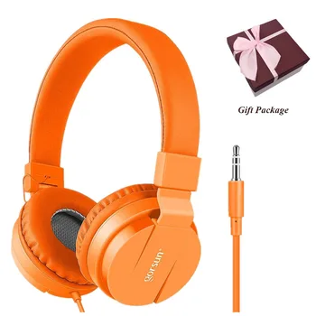 

Professional Kids Headphones Adjustable Wired Music Headset Hi-Fi Stereo Deep Bass Headsets for Kids With Gift Box TW-1818