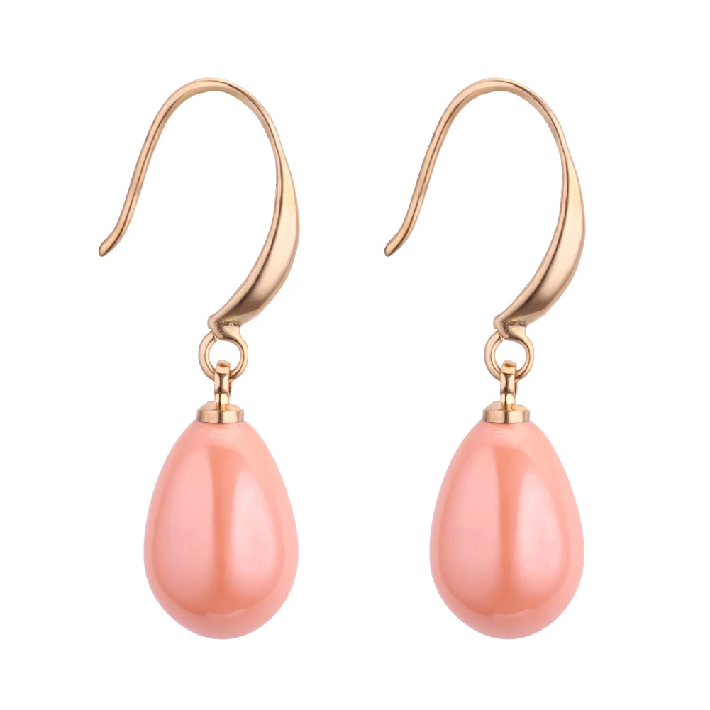 Women Pearl Drop Earring Water Sweet Fashion Jewelry Temperament Earrings Elegant Student |