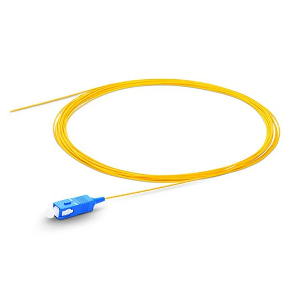 50 шт. SC UPC волоконная косичка Simplex 9/125 одномодовый FTTH кабель оптический косичка