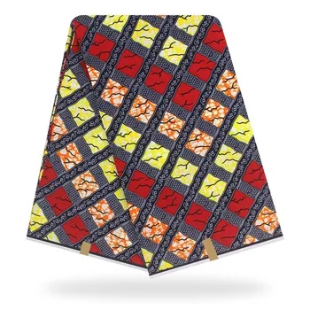 

african wax prints fabric 100% cotton wax Veritable ankara fabric veritable wax Veritable guaranteed real pagne wax 6yard 2020