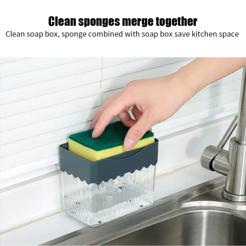 

Soap Dispenser Hand Push Pressing Out The Liquid Box Kitchen Detergent Liquid Dispenser Soap Liquid Box