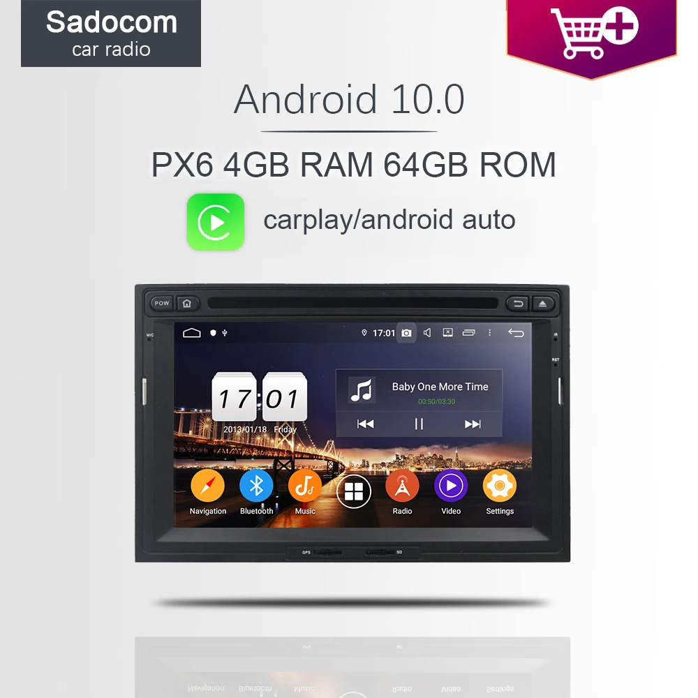 DSP ips Android 9 0 4G + 64 GB Автомобильный dvd плеер gps карта RDS Авторадио для PEUGEOT PG 3008 5008