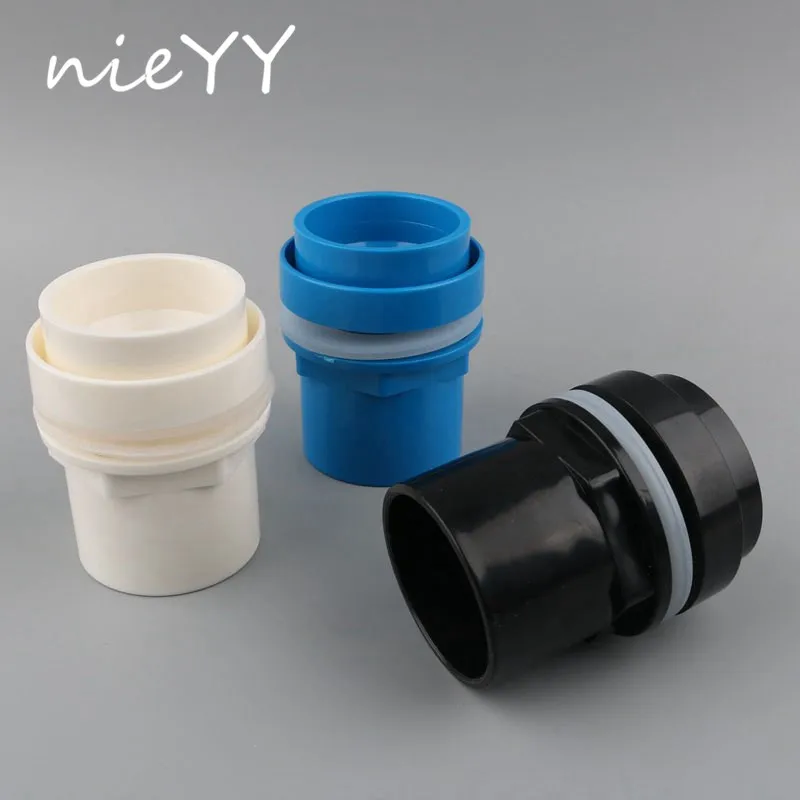 

40Mm 50Mm Aquarium Joint Inlet Outlet Fitting Aquarium Pipe Joint Water Pipe Fitting Connector Nieyy