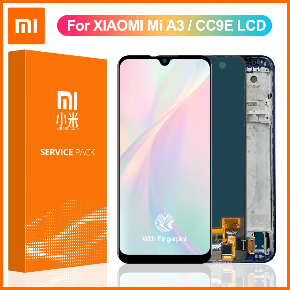 Сенсорный экран с дигитайзером 6 01 'ɺMOLED для Xiaomi Mi A3 | Мобильные телефоны и