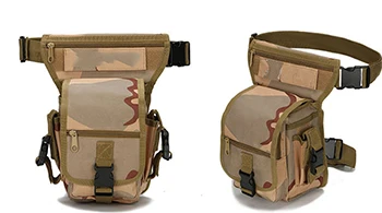 Тактический Рюкзак Molle Leg сумка Военная Сумка через плечо на поясе инструмент поясная сумка для прогулок, охоты и кемпинга многофункциональные седельные сумки - Цвет: SanSha