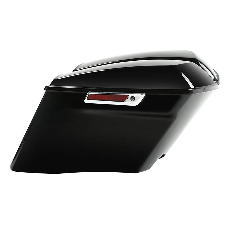 Moto 4 Duro Allungato Borsa Da Sella Estensioni Per Harley Touring Road King Street Glide Electra Glide 1994-2013 2014-2023  201355758