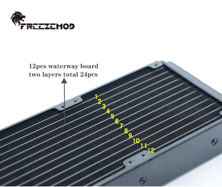 FREEZEMOD-Radiador de alumínio para resfriamento a água