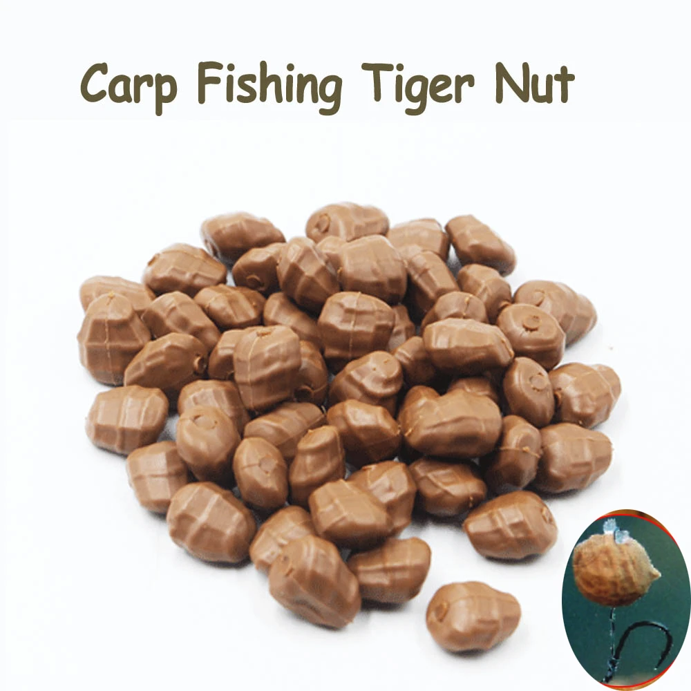 Wifreo 20PCS/Bag Soft Fake Floating Tiger Nut Bait Pop Ups Scorpion