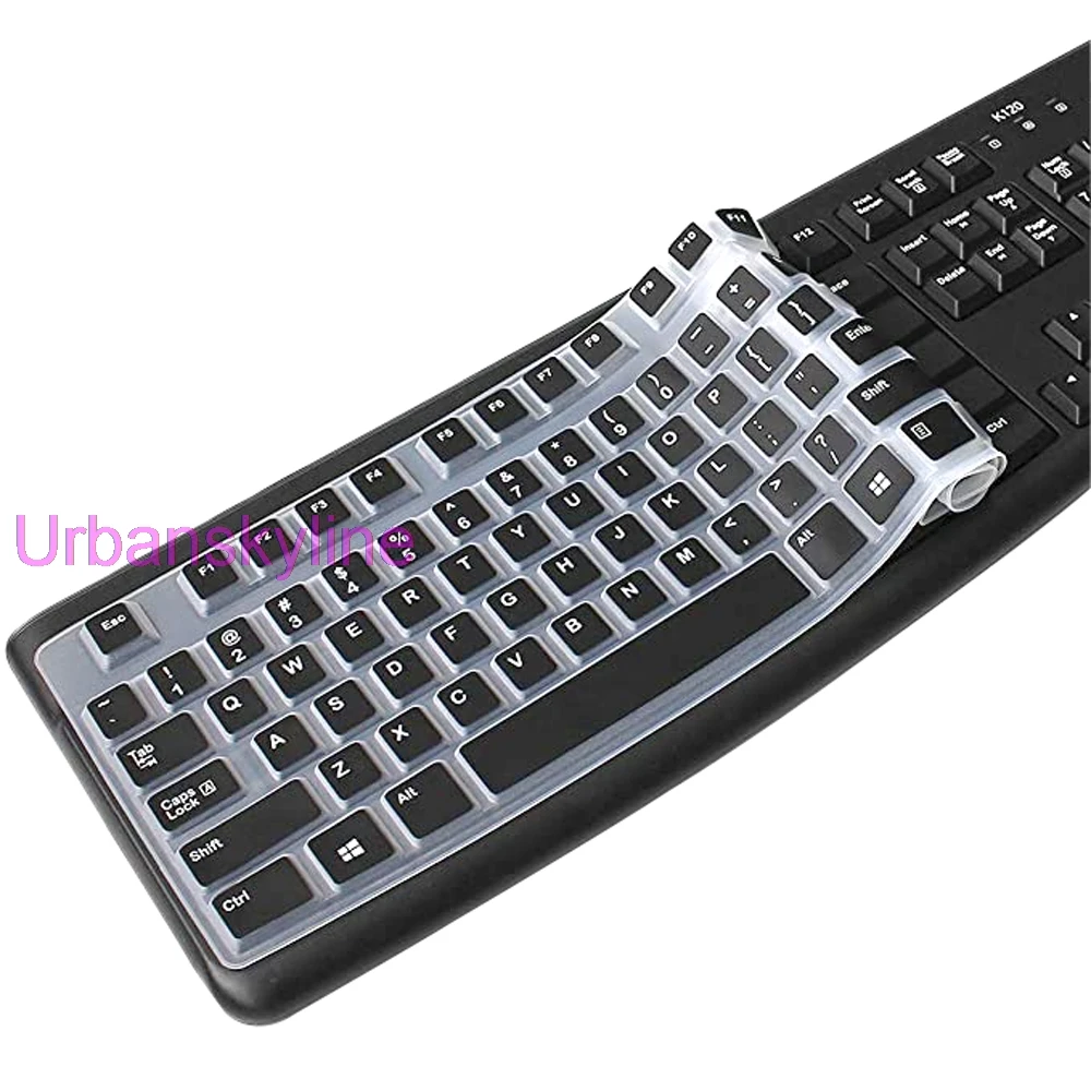 キーボードカバーロジクールk0 K260 K270 Mk0 Mk260 Mk270 Mk275 Mk295有線クリアブラックフィルムのシリコーンtpuケース薄型 Keyboard Covers Aliexpress