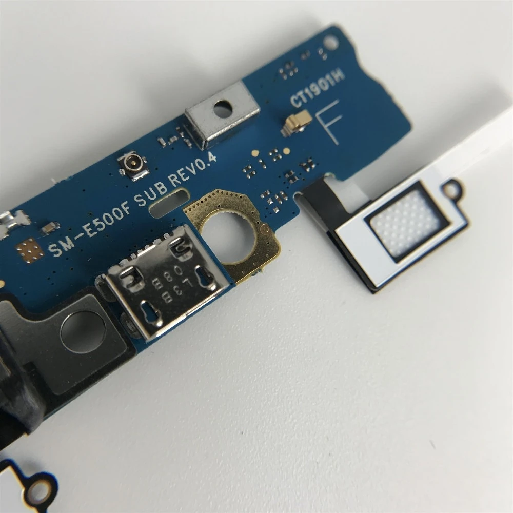 Для samsung Galaxy E5 E500 E500F USB зарядная док-станция подключения порта штепсельная плата запасные части