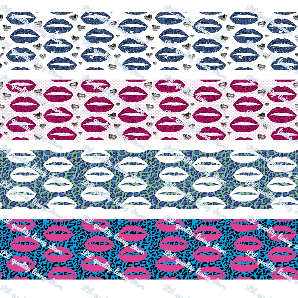 

Корсажная лента WL 25 мм 38 мм с леопардовым принтом губ/атласная подарочная упаковка аксессуары для волос «сделай сам» украшение банта для вечеринки рукоделие Ручное шитье