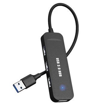 

HOT-4-Port HUB Docking Station Computer Notebook USB Splitter 3.0 Converter Expansion Dock