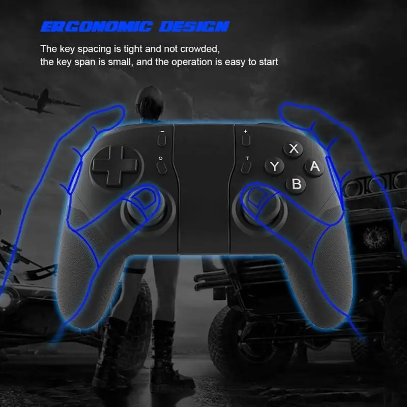Горячая геймпады классические нежные текстуры Bluetooth геймпад игровой контроллер ж/держатель телефона подходит для kingd переключатель Android
