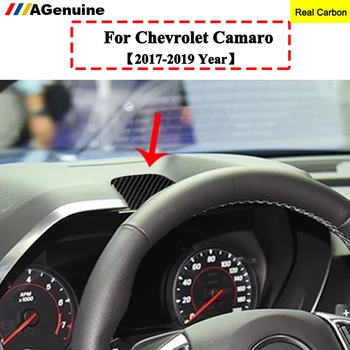 

Real Carbon Fiber Dashboard decoration sticker Interior Sticker Trim For Chevrolet Camaro