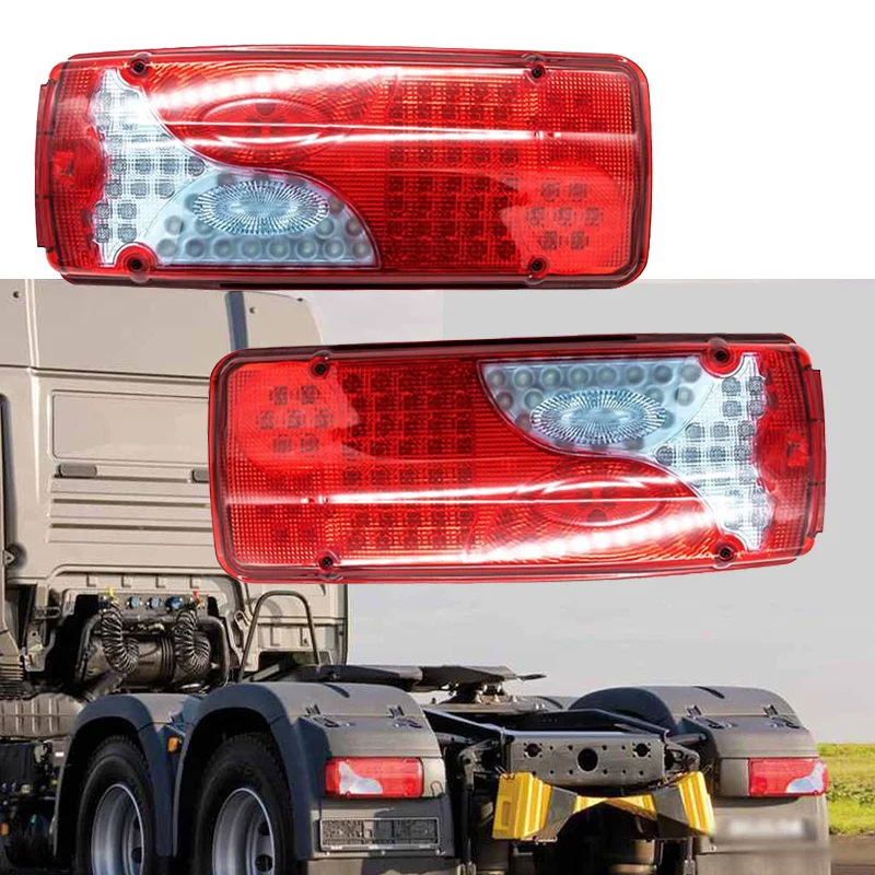 Светодиодный задсветильник фсветильник стоп светильник сигнал для MAN DAF TGX SCANIA