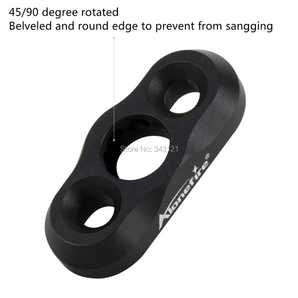 Alonefire M580 Keymod Sling Mount кнопочный QD Sling Поворотный для Keymod Handguard Rail