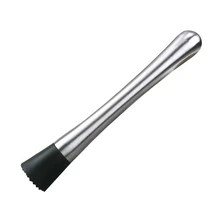 Белый фарфоровый ящик для яиц инструменты из нержавеющей стали портативные барные принадлежности с рифленой коктейльной пестик мудлер измельченный лед