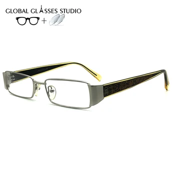 

Women Or Men Metal Glasses Frame Eyewear Eyeglasses Reading Myopia Prescription Lens 1.56 Index A5701