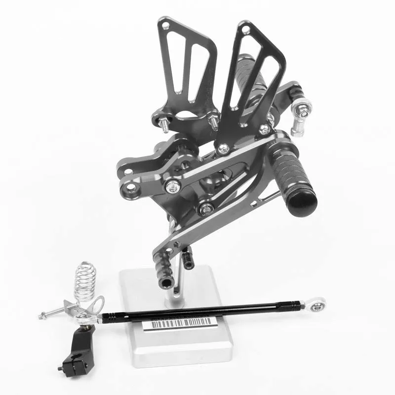 SMOK педаль мотоцикла для Honda F4 1999-2000 F4i 2001 2002 2003 2004 2005 2006 2007 алюминиевый сплав Rearset подножки