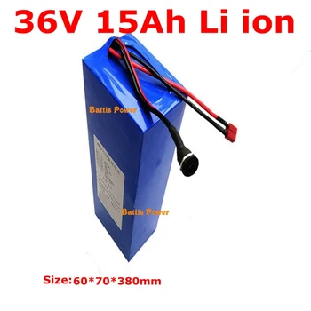 

customize long size 36v 15ah lithium ion battery 18650 li ion battery with BMS 10S for 500w 750w scooter ebike +2A charger