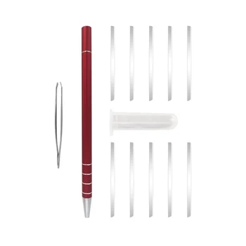 

1Pcs Hairstyle Engraved Pen+10Pcs Blades Professional Hair Trimmers Hair Styling Eyebrows Shaving Salon Diy Hairstyle