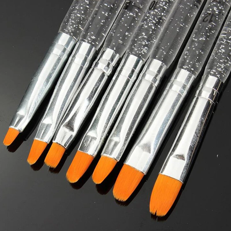 

7 Pcs/set Brush UV Gel Professional Pen Brush Nail Art Painting Drawing Tools Accessories