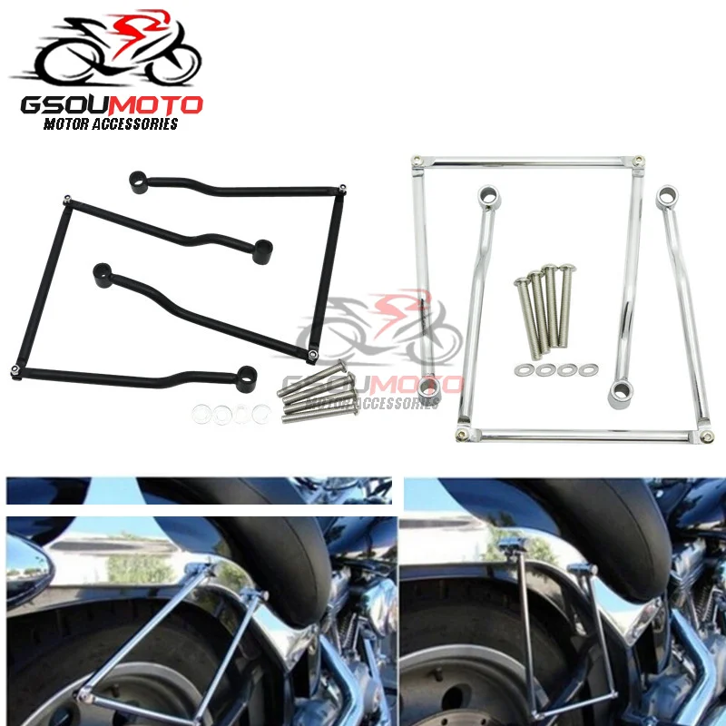Багажная седельная сумка с креплением для Honda Magna VF 250 750 VT 400 Shadow VT1100 VTX 1800 1300 C Steed VLX
