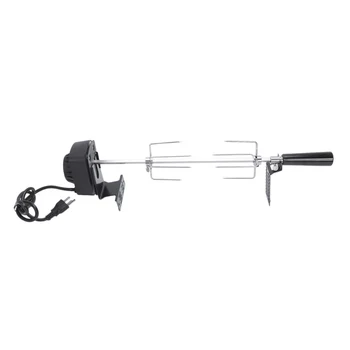 

Outdoor Automatic Bbq Grill Electric Barbecue Rotisserie Motor Metal Rod Charcoal Pig Chicken Beef Camping Cooking Tools-Us Plug