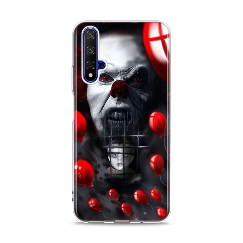 Силиконовый ТПУ чехол Pennywise клоун ужас для huawei Honor 10i 9X8X20 10 9 Lite 8 8A 7A 7C Pro Lite чехол для телефона