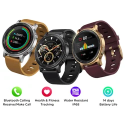 Zeblaze GTR2 smart watch Bluetooth call heart rate blood oxygen sleep detection custom dial new product