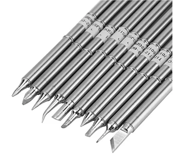

Gudhep T12 Soldering Iron Tips, Welding Iron Tips,Heat Resistant and Fast Conductivity, Durable, for FX-951 Soldering Stations