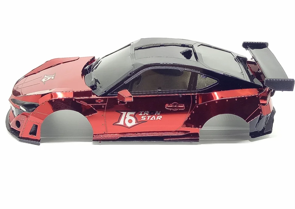 1/28 москитный чехол для автомобиля MINI-Q MINI-D Weili Москитная машина GT86 Москитная Автомобильная оболочка 98 колесная база